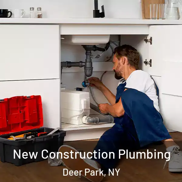  New Construction Plumbing Deer Park, NY